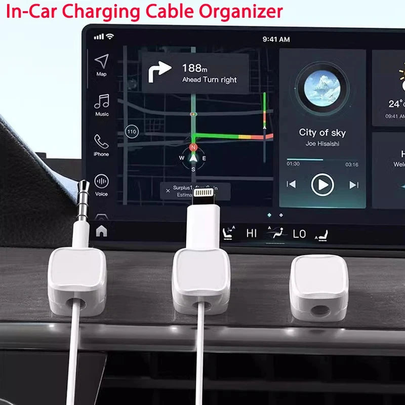 TidyCables - 12 Pack Magnetic Cable Clips