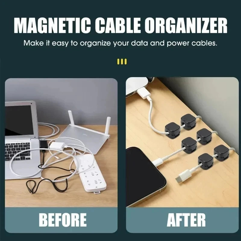 TidyCables - 12 Pack Magnetic Cable Clips